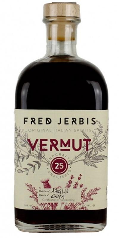 Vermouth Fred Jerbis 25 Rosso