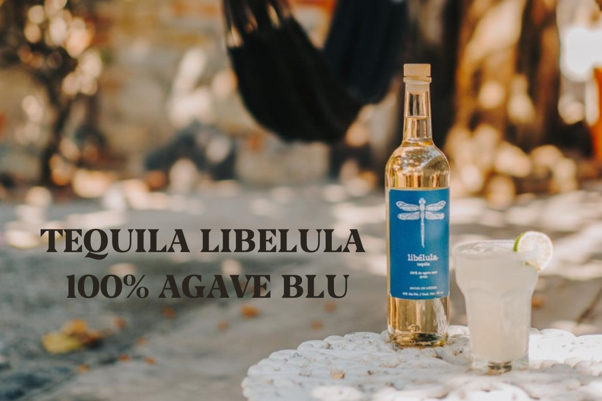 Tequila Libélula, 100% agave blu